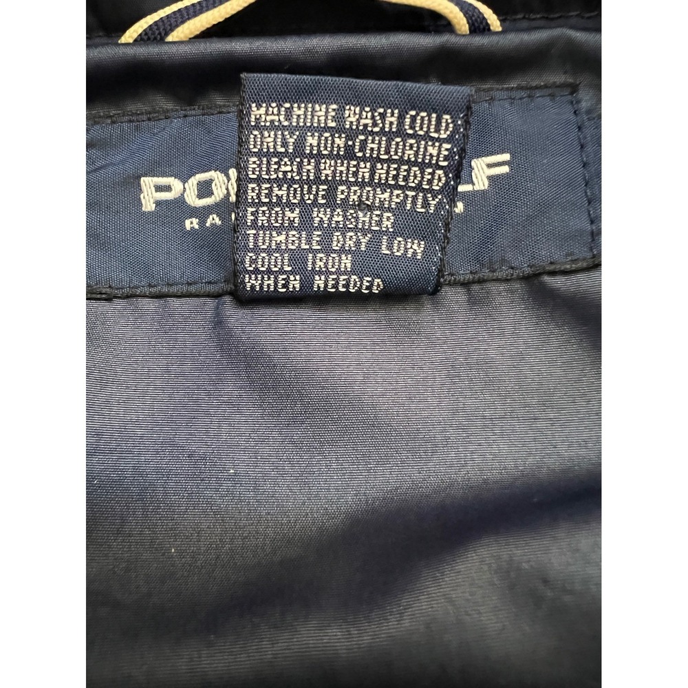 Polo Golf Ralph Lauren Mens Jacket Windbreaker Full Zip Lightweight Packable XL - Picture 12 of 16